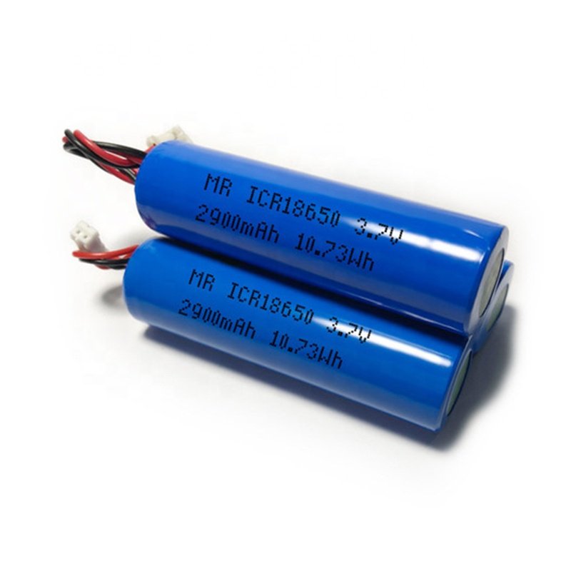 18650 2900mAh 1S1P 3.7V li ion battery pack 1S with pcb and JST PH2.0 connector