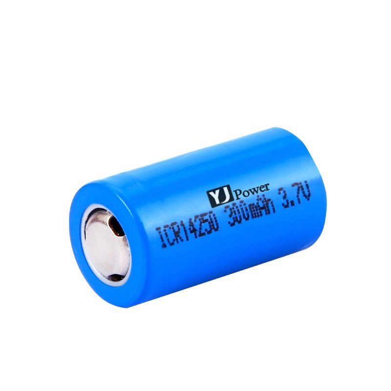 cylindrical battery 3.7V 14250 800mAh rechargeable li ion 3.7v lithium ion battery for headlamp