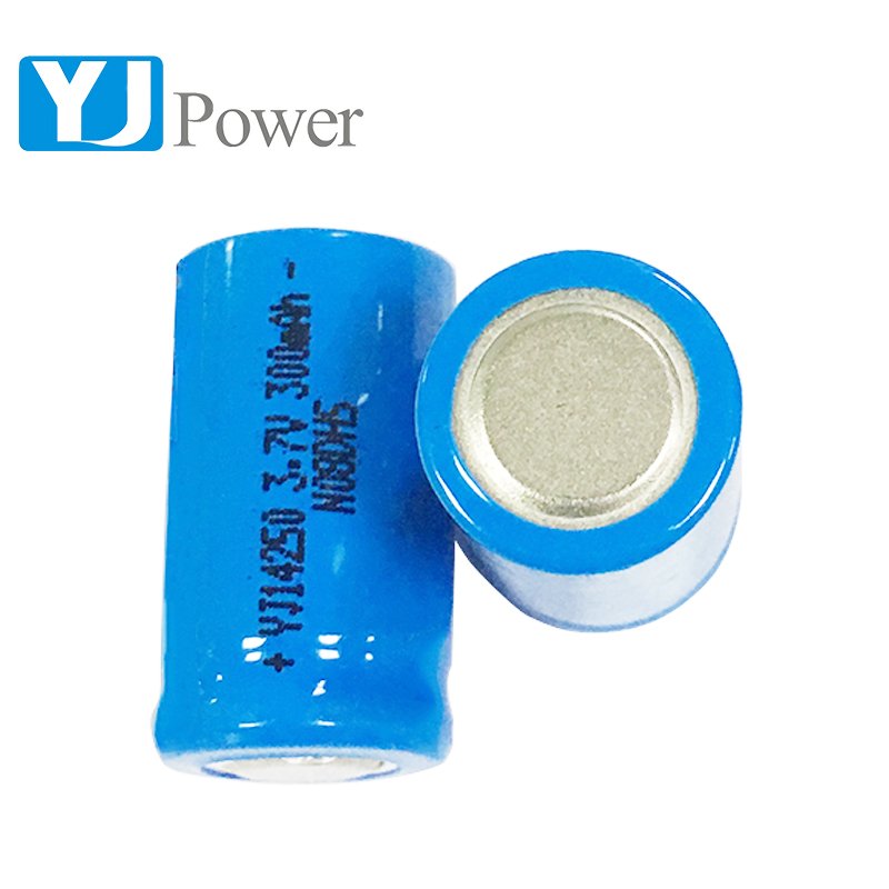 cylindrical battery 3.7V 14250 800mAh rechargeable li ion 3.7v lithium ion battery for headlamp