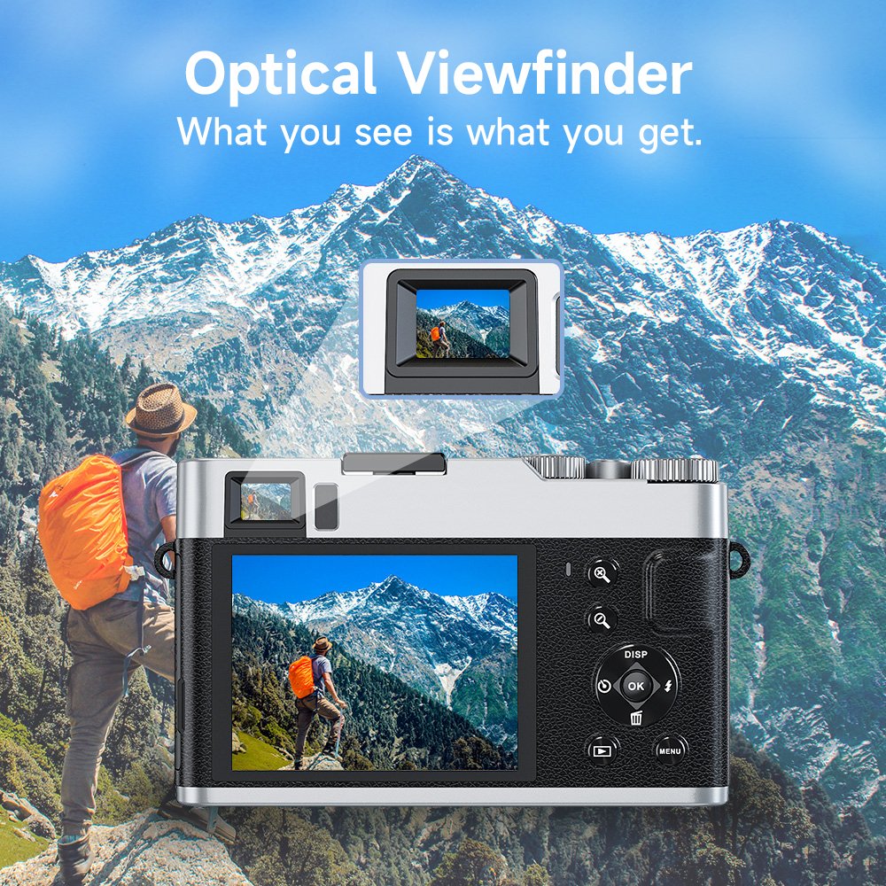 2024 new compact mini photo camera appareil photo professional 4k camera