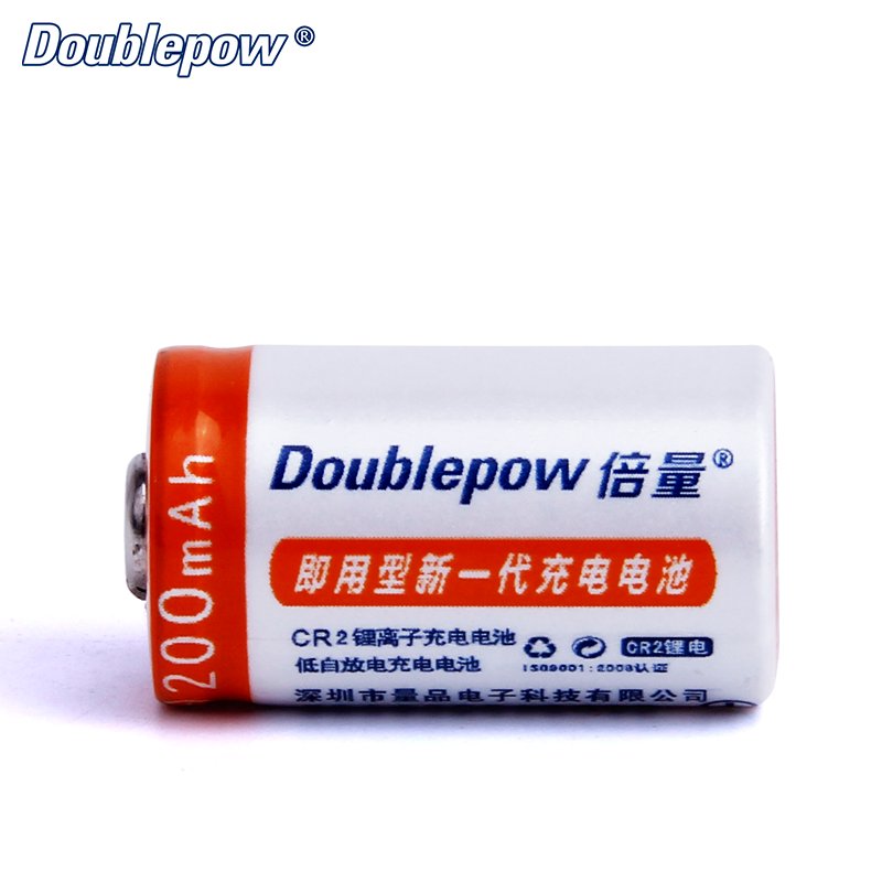 High Performance 3V 200mah CR2 Rechargeable Battery 3V 200mAh CR2 lithium ion battery