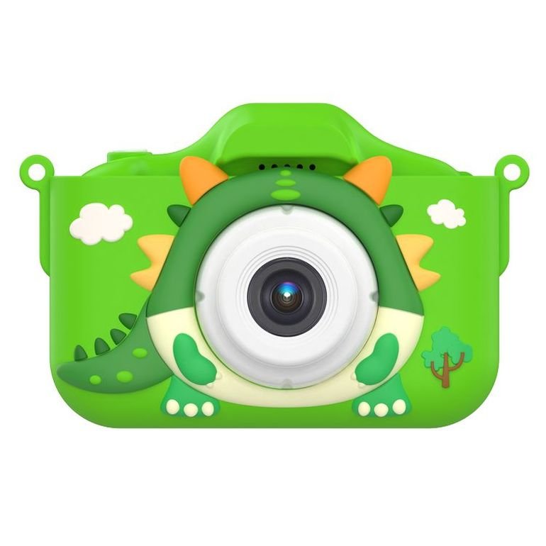 Kids Mini Camera Dual lens1080P Dinosaur Cartoon Children Camera Adorable Toy Digital Kid Camera