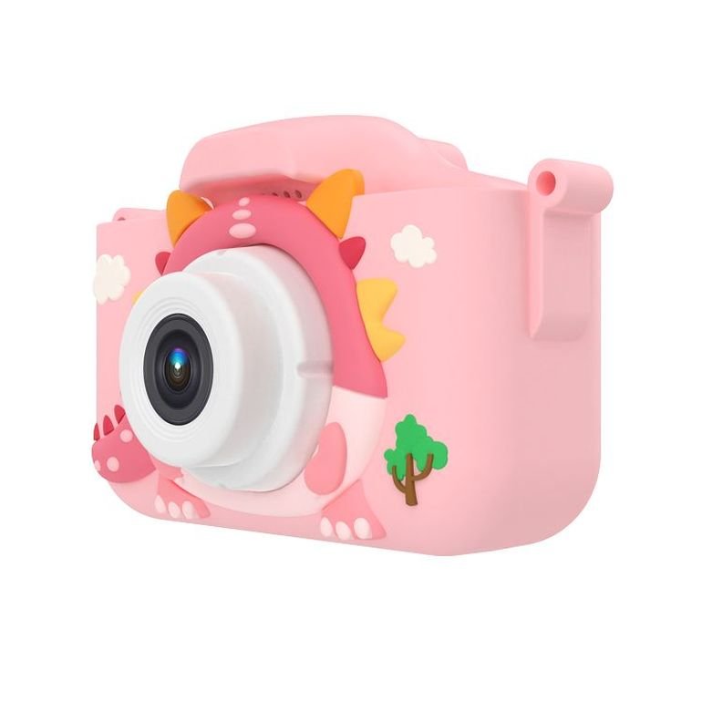 Kids Mini Camera Dual lens1080P Dinosaur Cartoon Children Camera Adorable Toy Digital Kid Camera