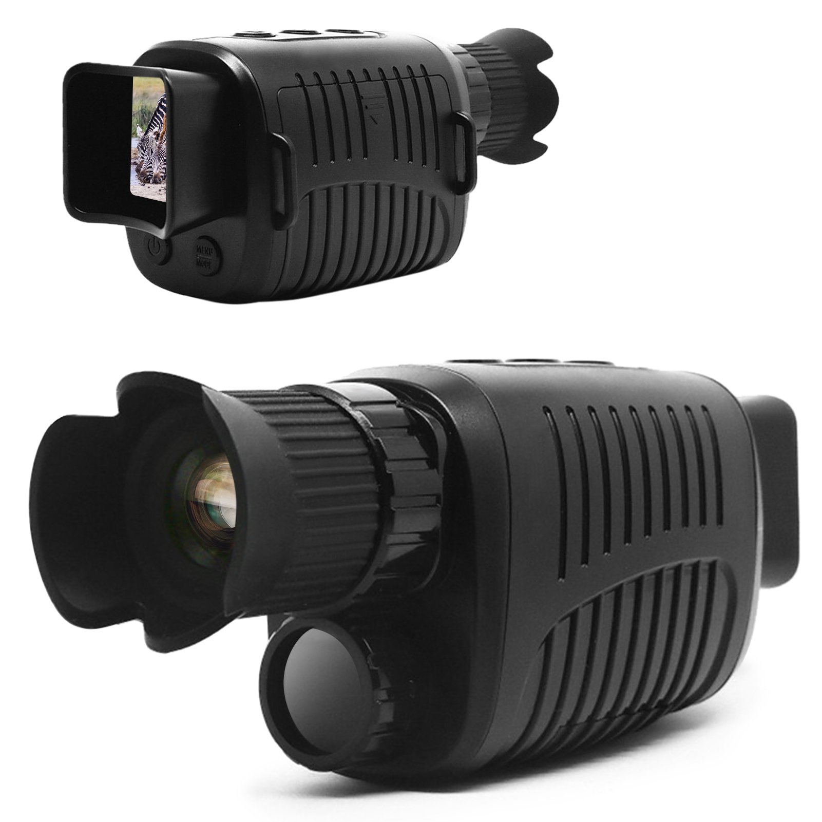 DT28 Night Vision Monocular 1.5' Screen 2.5K Video 10X Digital Zoom 7level IR 300m view in dark night vision hunting scope