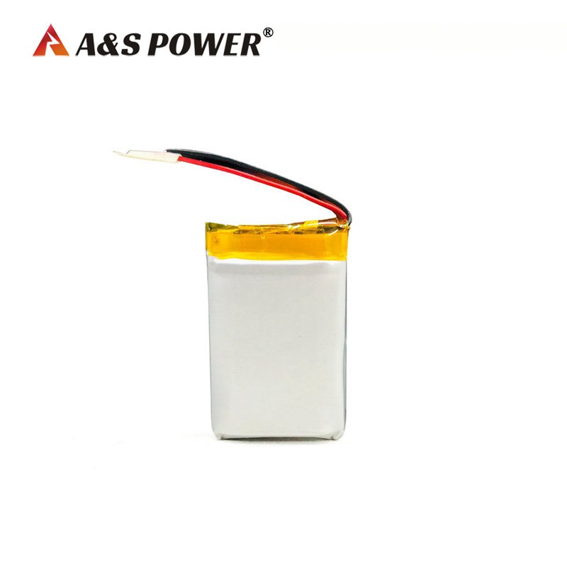 China manufacture Small rechargeable lithium polymer battery 652030 3.7v 350mah li-polymer battery