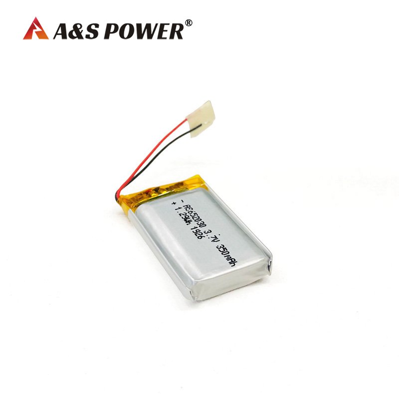 China manufacture Small rechargeable lithium polymer battery 652030 3.7v 350mah li-polymer battery