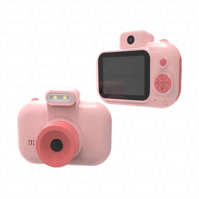 High-Capacity 600mAH/2500mAH Battery Kids' Camera with 2.4\" Lar Screen and 1080P Video Recording Long Endurance