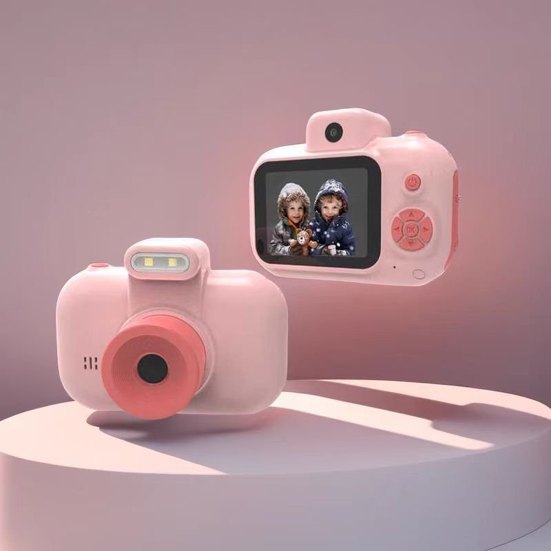 High-Capacity 600mAH/2500mAH Battery Kids' Camera with 2.4\" Lar Screen and 1080P Video Recording Long Endurance