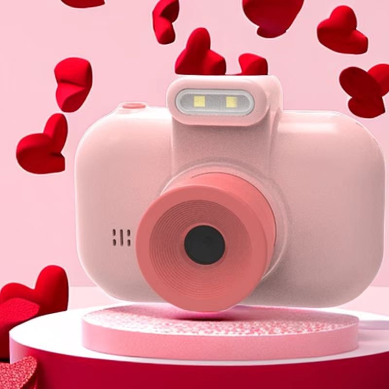 High-Capacity 600mAH/2500mAH Battery Kids' Camera with 2.4\" Lar Screen and 1080P Video Recording Long Endurance
