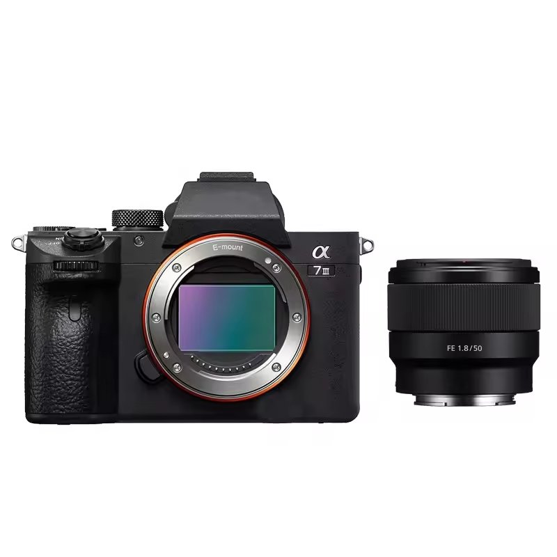 New Alpha a7 III Full Frame A1 Mirrorless 24.3MP Digital Camera with Lens Bundle