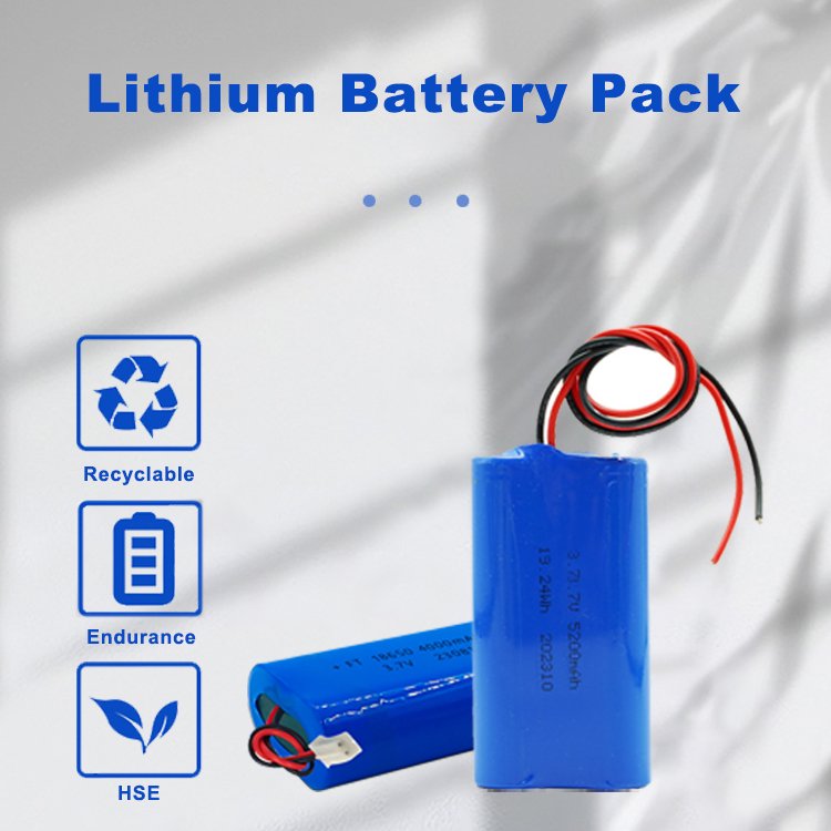 Customized Liion Batteries 18650 3.7V 7.4V 11.1V 12V 24V 36V 48V Lithium Ion Battery