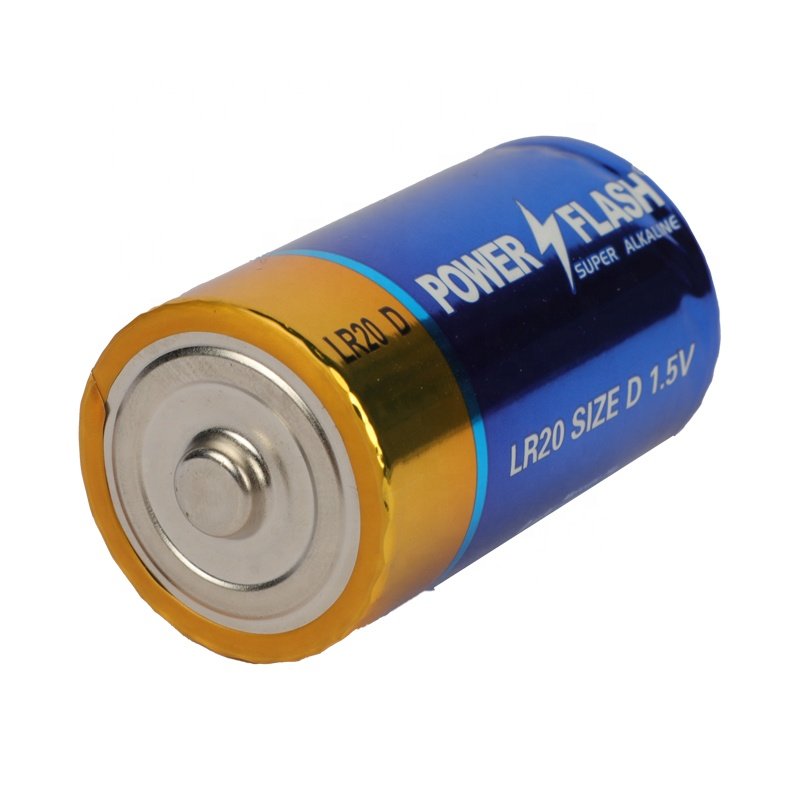 1.5V Lr20 Alkaline Primary Battery Dry Cell Battery D Am1 Lr20 Alkaline Batteries With Card Packing