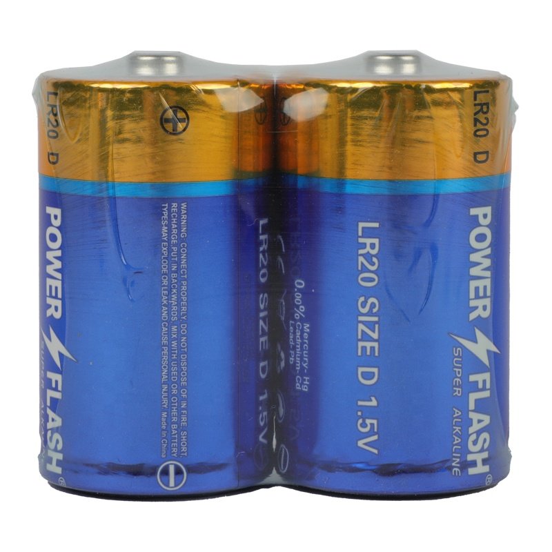 1.5V Lr20 Alkaline Primary Battery Dry Cell Battery D Am1 Lr20 Alkaline Batteries With Card Packing