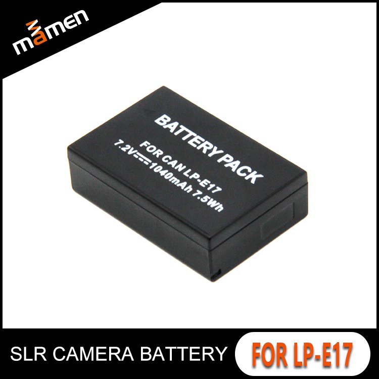 Factory Direct Full Decode Li-ion Digital Camera Batteries Lithium Rechargeable Battery Pack LP-E17 1040mah 7.2V For Canon 750D