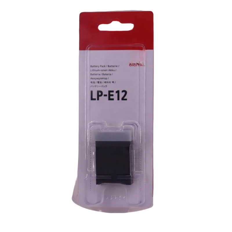 Camera Battery LP-E12 Suitable for digital camera lithium battery M M2 M10 M100 M200