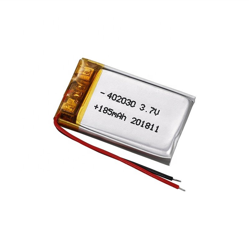 High temperature lithium polymer battery 402030 3.7V 185mah 200mah 220mah lipo cell GPS With PCM, wire