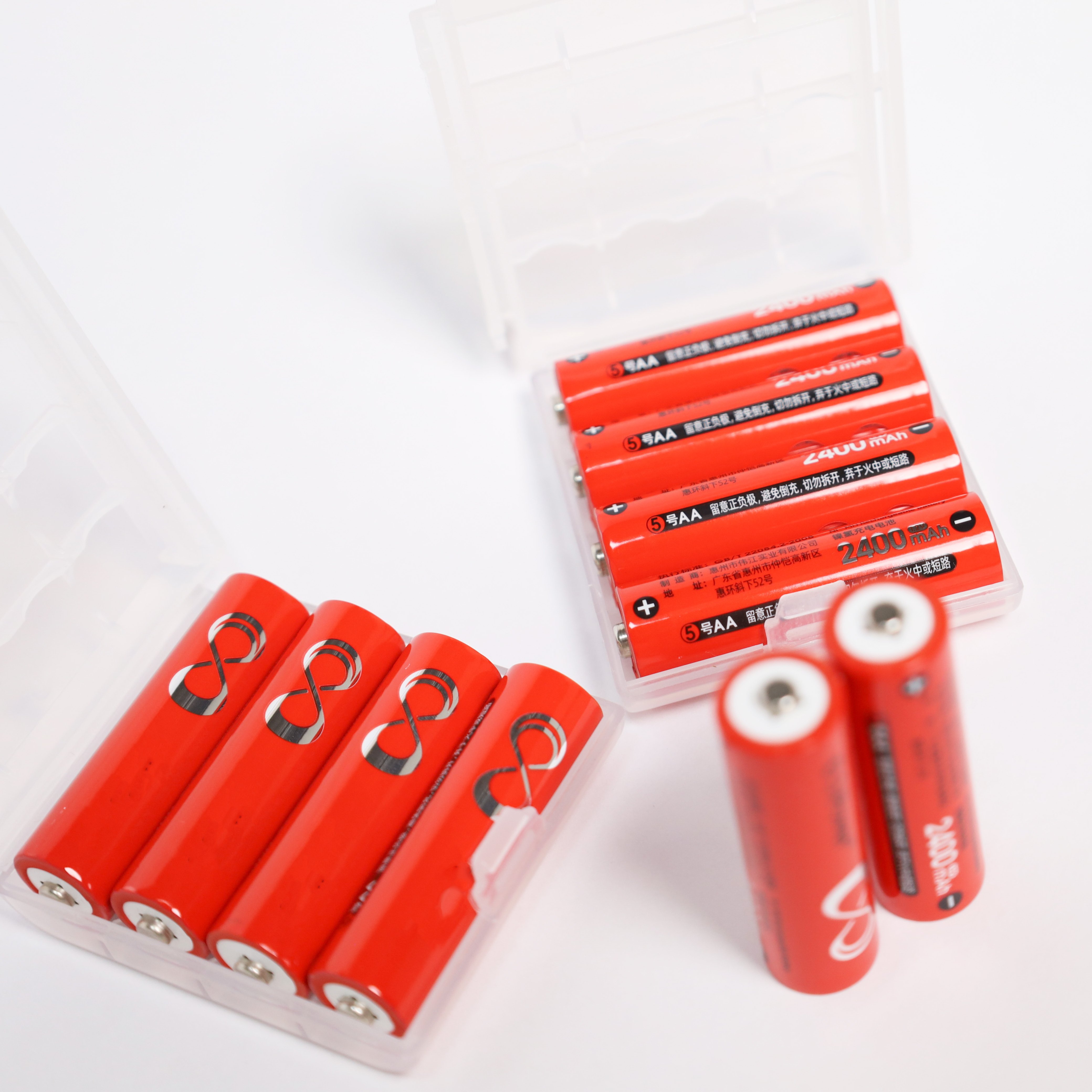 High capacity 2200mah 1.2v ni-mh A rechargeable AA nimh Battery Cell for Remote Control Wireless Mouses