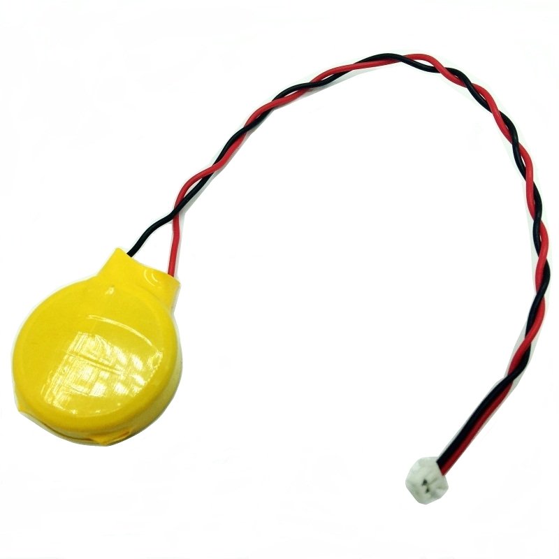 CR2450 battery with solder pins for electronic digital tag