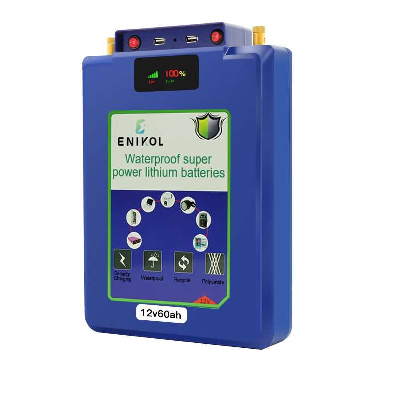 High Quality ternary lithium battery 12.6v 60ah Waterproof Battery 100Ah 12V Solar Battery