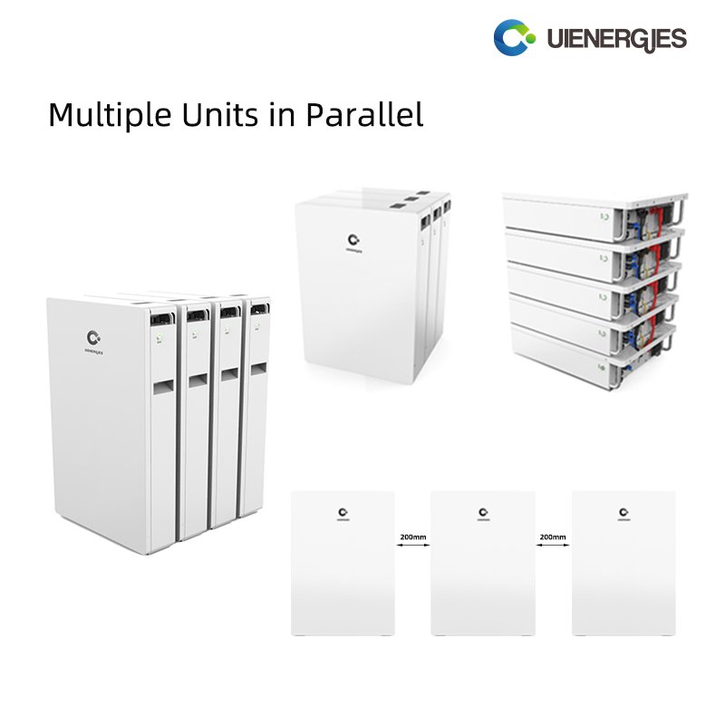 UIENERGIES New Arrival 48v Lifepo4 Battery 51.2V 200ah Wall-Mounted Solar Panels Batteries Indoor&Outdoor Solar Energy Systems