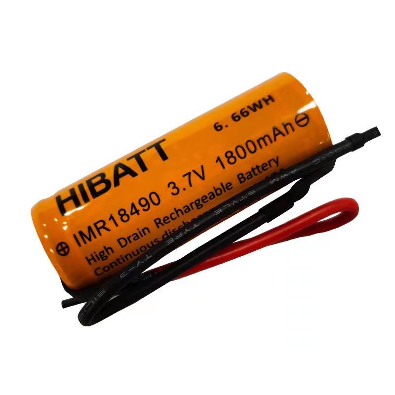 18490 3.7v 1800mah High-Density Lithium-Ion Battery Low Internal Resistance High-Capacity Digital Camera Battery