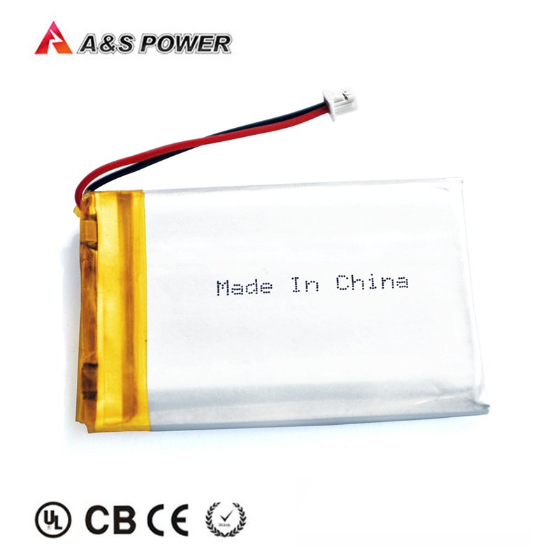 UL1642 KC Rechargeable 2S lipo battery lithium ion 523450 1000mah 7.4v li-polymer battery pack