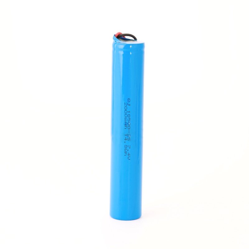 Wholesale 18500-2S 7.4V 2000mAh 14.8Wh Recycle Cyclic Rechargeable Lithium Li-Ion Batteries Battery Cells Wiring Harness Packs