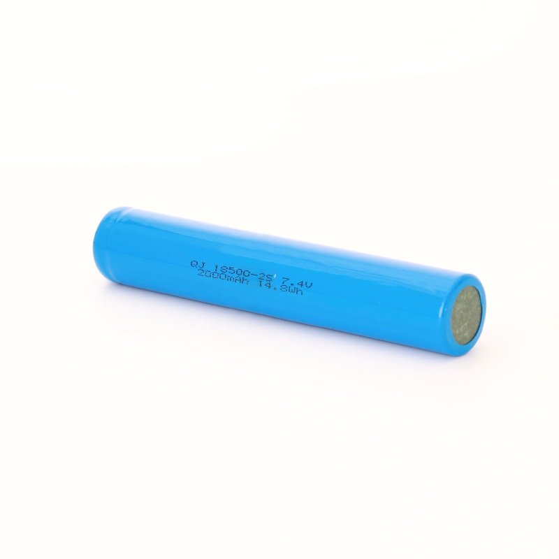 Wholesale 18500-2S 7.4V 2000mAh 14.8Wh Recycle Cyclic Rechargeable Lithium Li-Ion Batteries Battery Cells Wiring Harness Packs