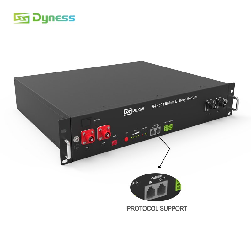 Dyness B4850 48v Server Rack Battery 48v 50ah Lifepo4 Battery Module Low Voltage Lithium Battery Box 6000 Cycle 2.4kwh 10 Year