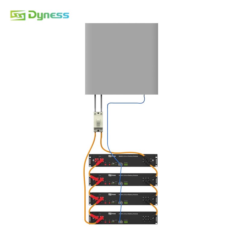 Dyness B4850 48v Server Rack Battery 48v 50ah Lifepo4 Battery Module Low Voltage Lithium Battery Box 6000 Cycle 2.4kwh 10 Year