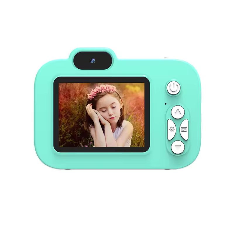 New Y8 Kids Camera Digital Take Photo 2 Inch Rechargeable Mini Digital Dual- Camera For Children Toys Kids Cameras