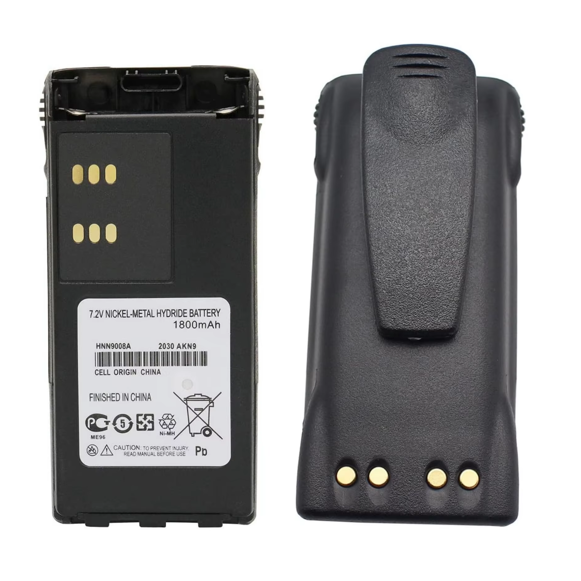 7.2V 1500mAh HNN9008A HNN9008 Rechargeable Lithium ion Battery for HT750 HT1250 HT1225 GP328 GP320 GP338 MTX9250