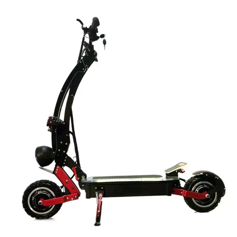 Hot Selling Unisex Foldable Electric Scooter Dual Motor Off-Road 5600W High-Speed Two-Wheel Vehicle Digital Battery New