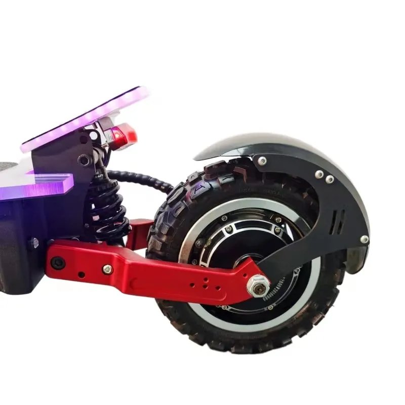 Hot Selling Unisex Foldable Electric Scooter Dual Motor Off-Road 5600W High-Speed Two-Wheel Vehicle Digital Battery New