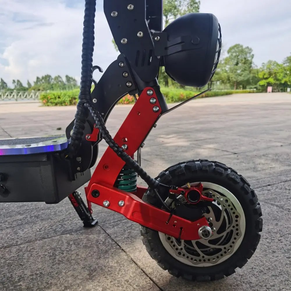 Hot Selling Unisex Foldable Electric Scooter Dual Motor Off-Road 5600W High-Speed Two-Wheel Vehicle Digital Battery New