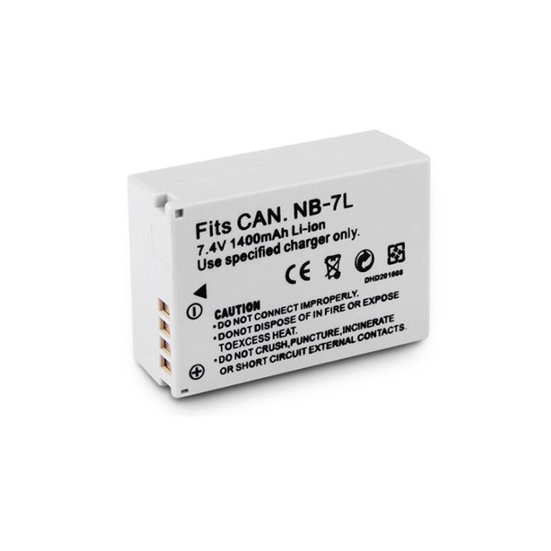 Fully Decoded Li-ion Battery NB-7L for Canon G10 G11 G12 SX30IS