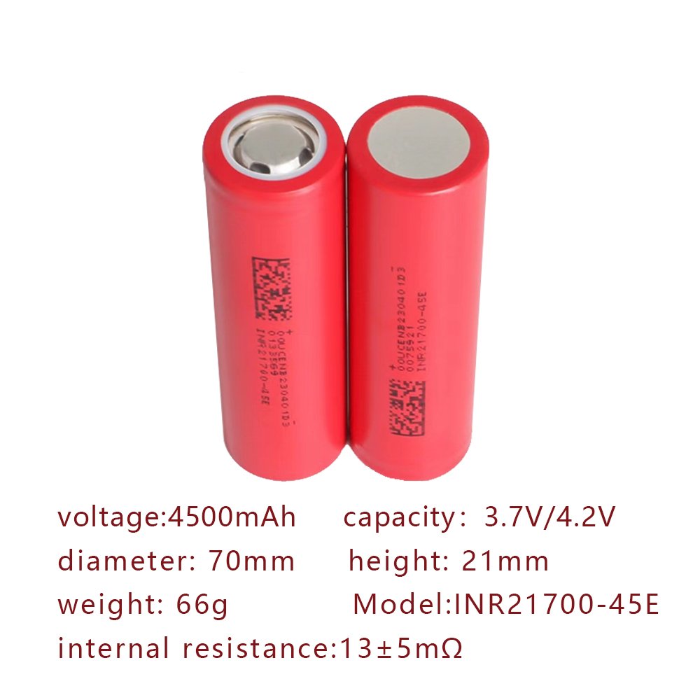 Inr21700-50E Li Ion Cylindrical Cell 21700 3.7V 4000Mah 4800Mah 5000Mah Rechargeable Battery Pack For Rechargeable Device