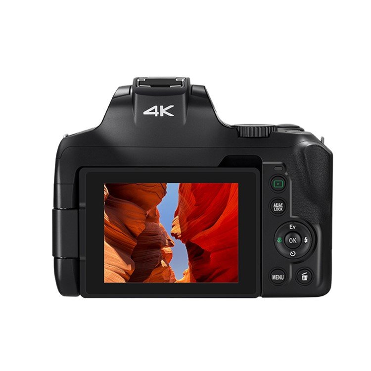 4K Optical Zoom Digital Camera with Speedlights and High ISO CMOS Sensor support Multiple Photo Modes