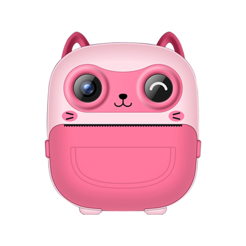 Portable Mini Digital Kids Cartoon 1080P Camera Instant Photo Cameras Christmas Gift for Children Thermal Mini Portable Printer