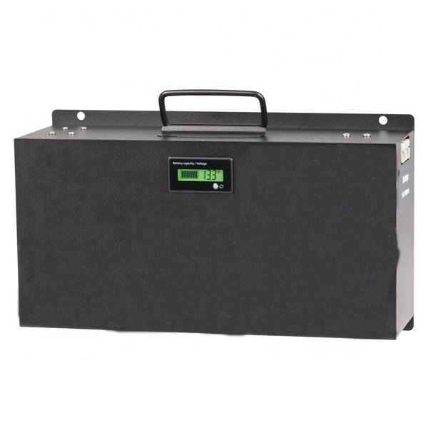 Ultra Thin 12.8V 100Ah LifePO4 Battery Deep Cycle Battery with Metal Case Digital Display