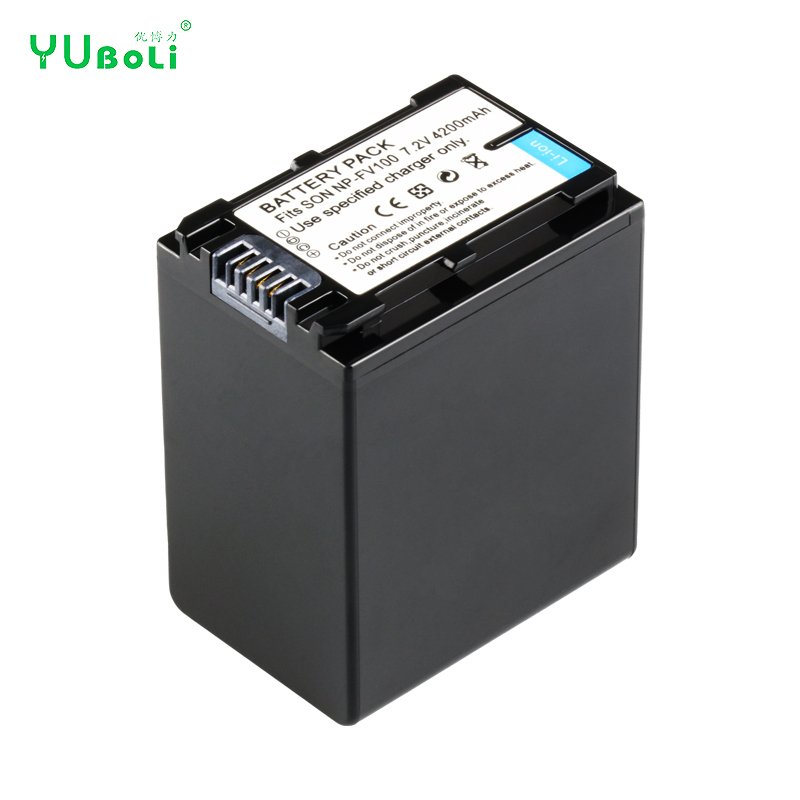 4200mAh Long Lasting NP-FV100 NPFV100 Video Battery For Sony HDR CX XR SX Series Camcorder Battery
