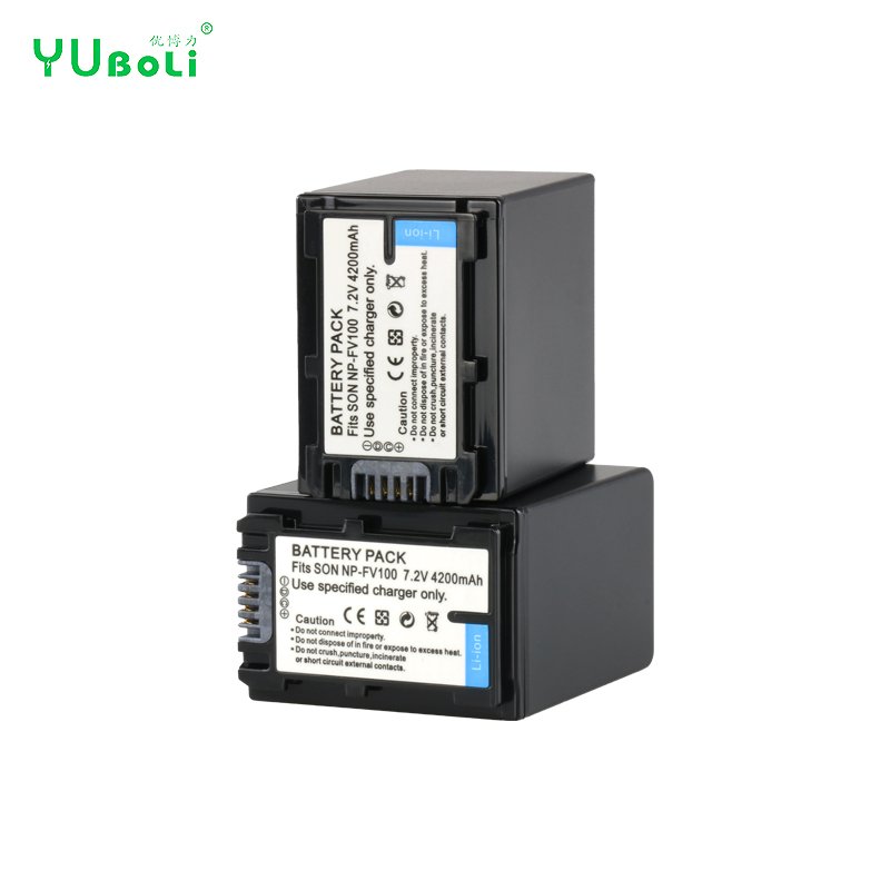4200mAh Long Lasting NP-FV100 NPFV100 Video Battery For Sony HDR CX XR SX Series Camcorder Battery