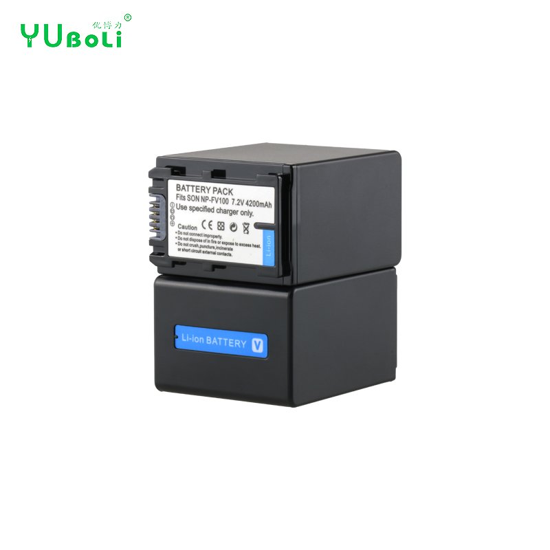 4200mAh Long Lasting NP-FV100 NPFV100 Video Battery For Sony HDR CX XR SX Series Camcorder Battery