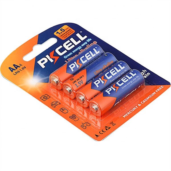 Hot selling digital camera dry cell 1.5v size aa am3 lr6 alkaline battery with CE