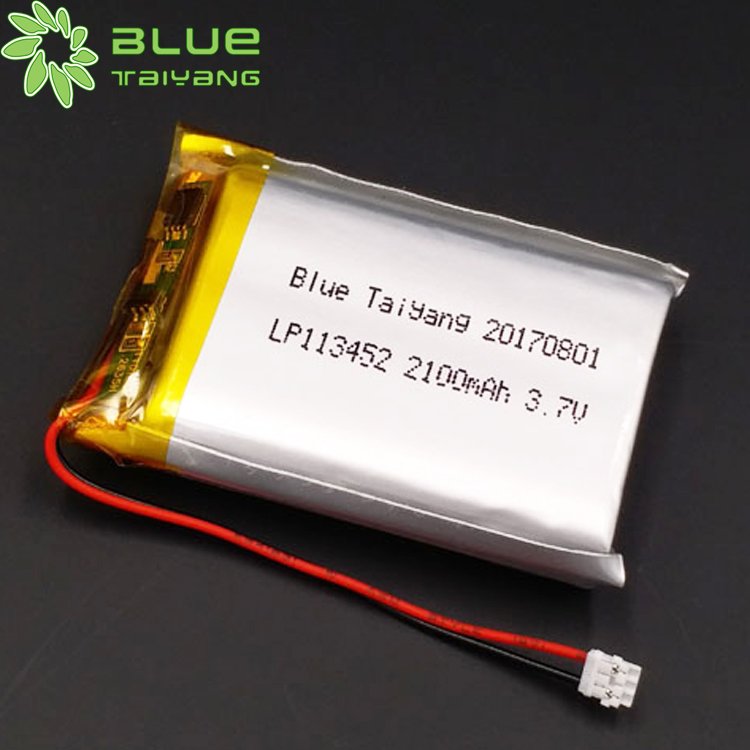 Lithium Polymer 113452 3.7V 2100Mah 2000mah Lipo Battery