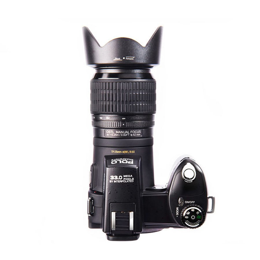 D7200 DSLR Camera with 3.0'' Color Display and Full Hd 1080p Wide Angle Lens