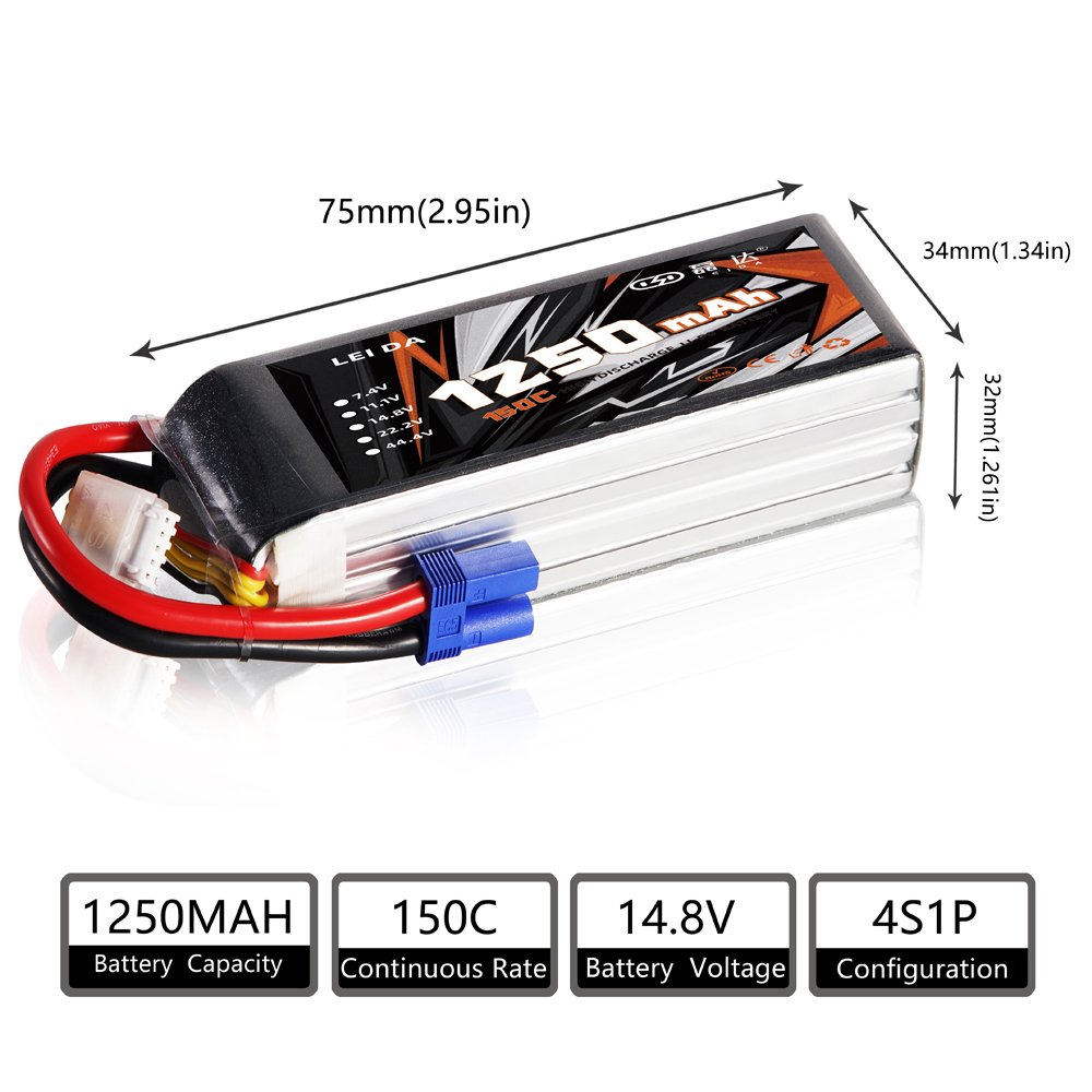 high quality 14.8v 1250mah chargeur lithium battery pack 150c lipo battery for mavic air rc airplane fpv drone uav