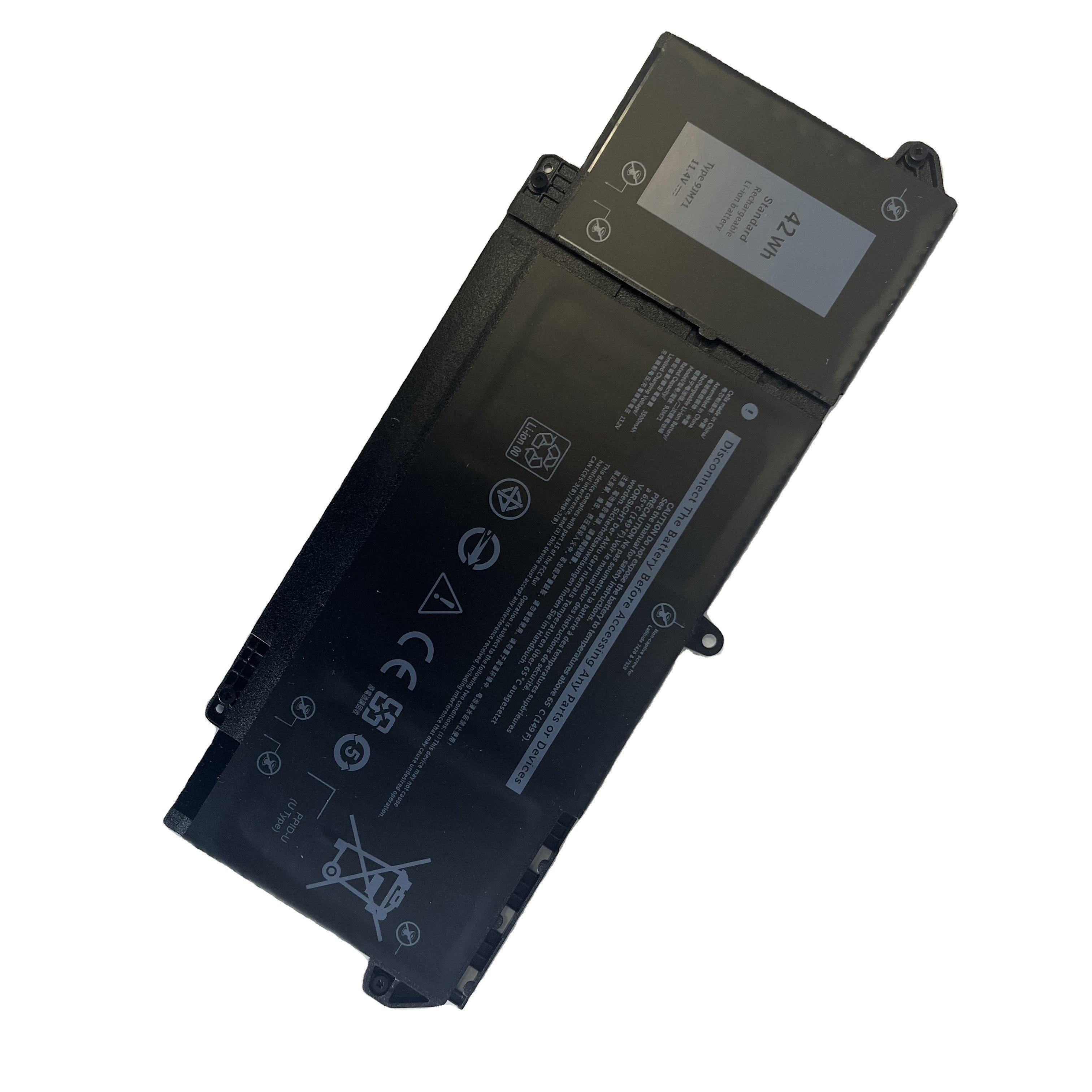 New 9JM71 42Wh Digital Laptop Batteries for Latitude 13 5320 7320 14 7420 7520 Latitude 5320 2-in-1/7320 2-in-1/7420 2-in-1