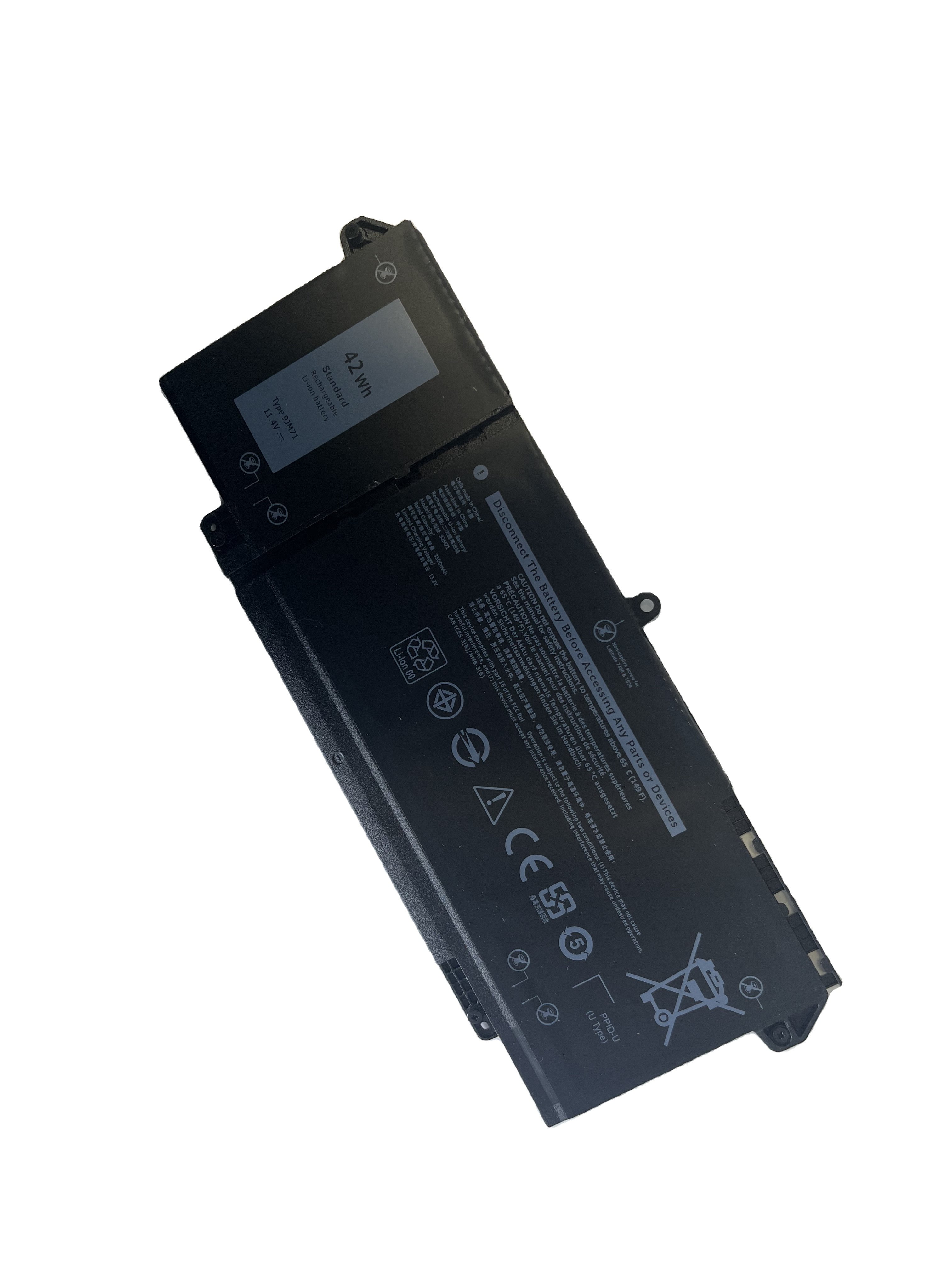 New 9JM71 42Wh Digital Laptop Batteries for Latitude 13 5320 7320 14 7420 7520 Latitude 5320 2-in-1/7320 2-in-1/7420 2-in-1
