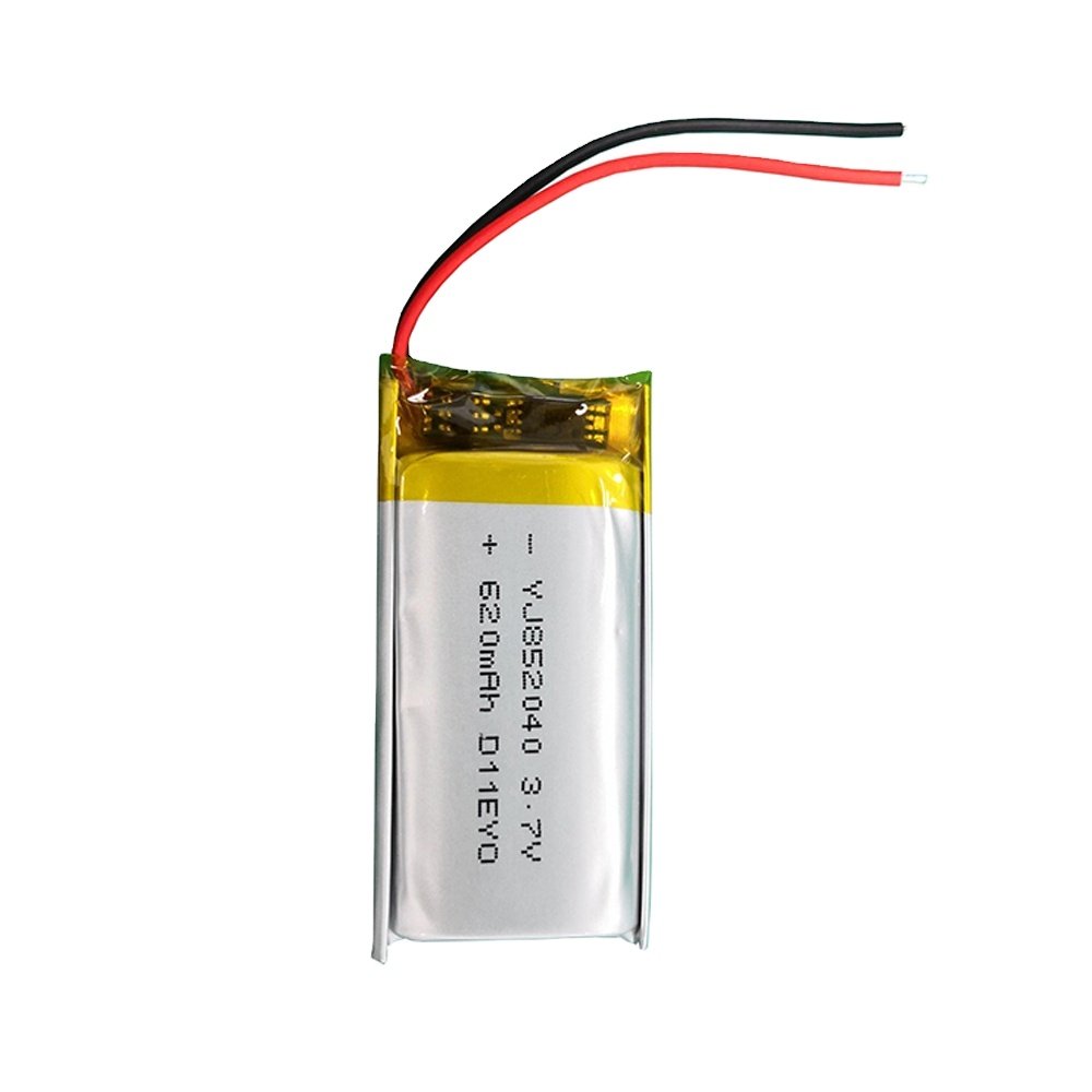 KC Approved Popular Mini smart lipo battery 852040 620mAh 3.7V Lithium battery for speaker with PCB and Connector